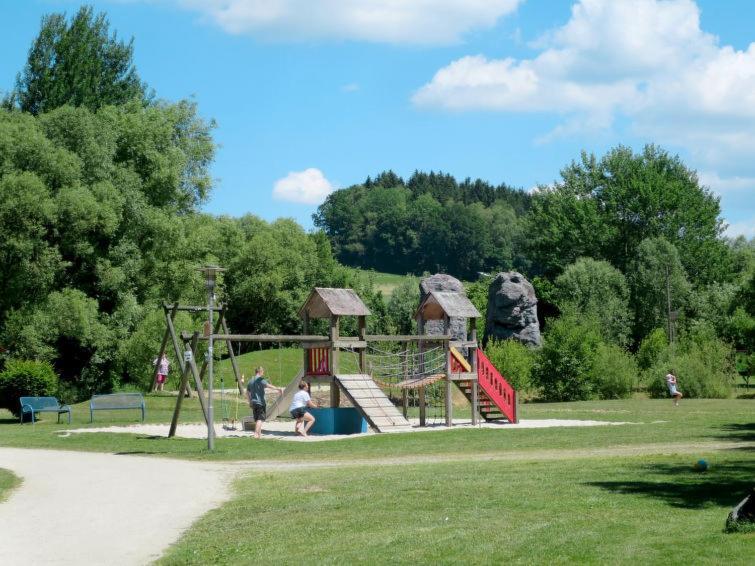 Feriendorf Am Hohen Bogen Haus 98 Eg Arrach Bagian luar foto